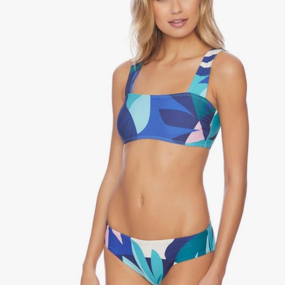 Splendid Other - Splendid Women's Standard Square Neck Bandeau Swimsuit Bikini Top